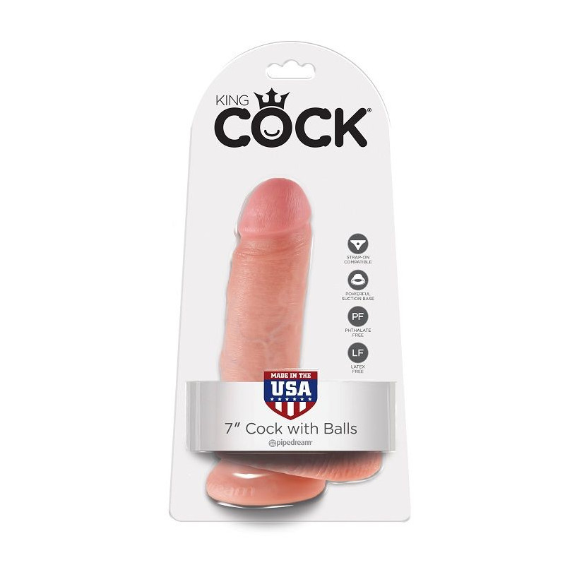King Cock - 7 Chair De Gode Avec Boules 17.8 Cm